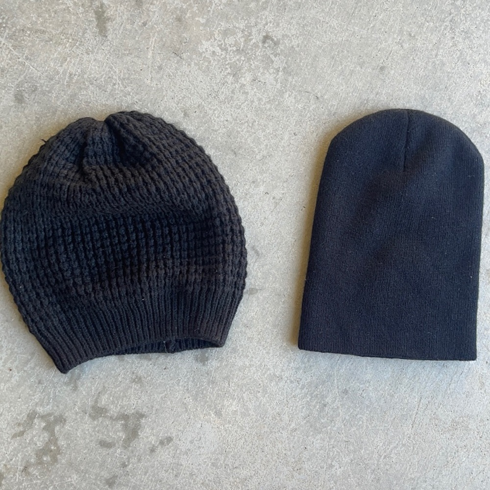 Black beanie